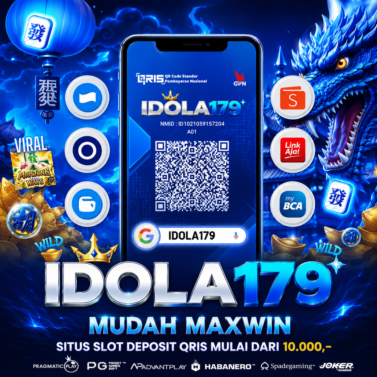 Idola179 : Pusat Gaming Slot Gacor Digital Dengan Teknologi Masa Depan